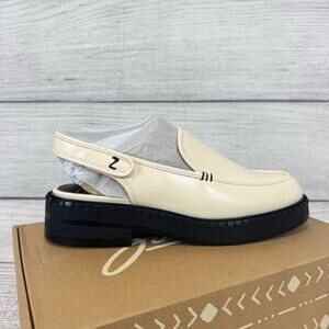 Zodiac Women's White Odette Sling Back Western Sandals Size 8